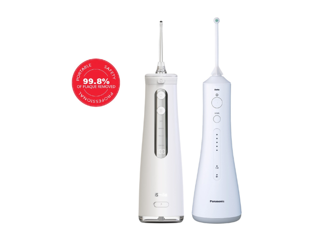 Máy Tăm Nước Thông Minh iSmile ES50 - Màn Hình LED - Công Nghệ Siêu Âm - Cảm Biến Áp Suất -Vệ Sinh Răng Niềng, Chỉnh Nha